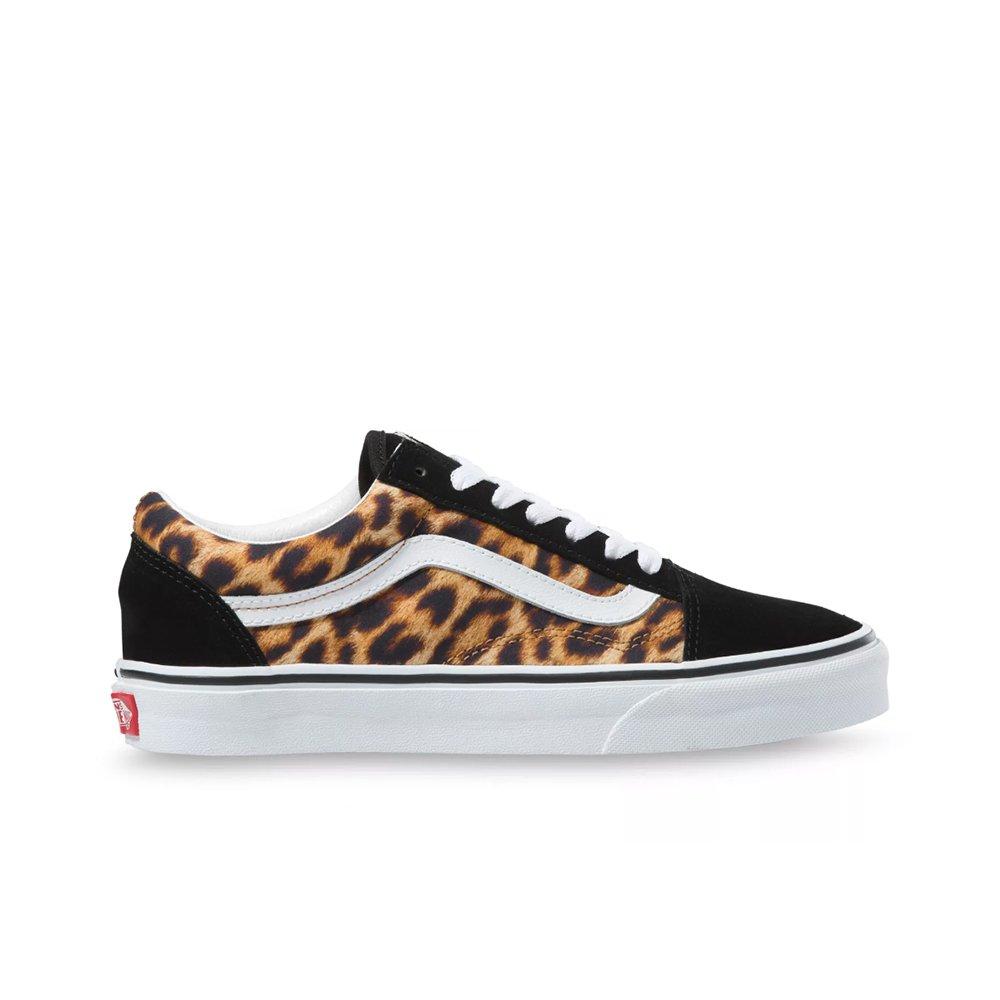 Vans leopard best sale print womens